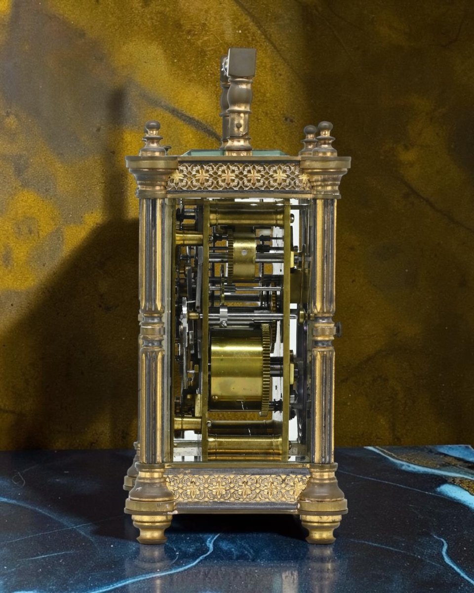 Gilded Metal Cappuccina - 19th Century-photo-3